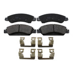 DuraGo Front Rotors & TRW Pro Metallic Brake Pads Kit for Chevy Tahoe GMC Yukon (V8)