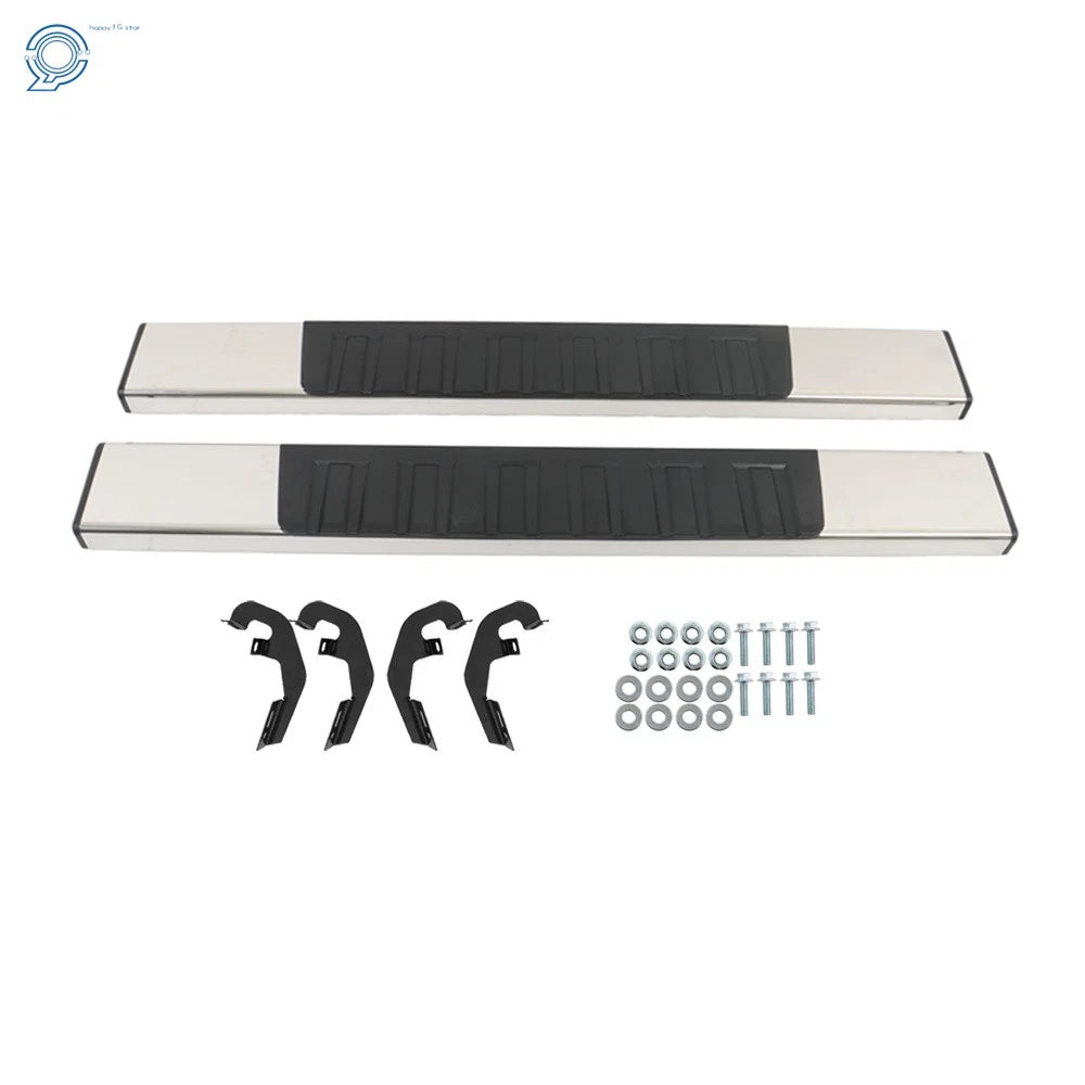 Set of 2 Step Bars Running Boards for Chevy Silverado 1500 (2019-2022)