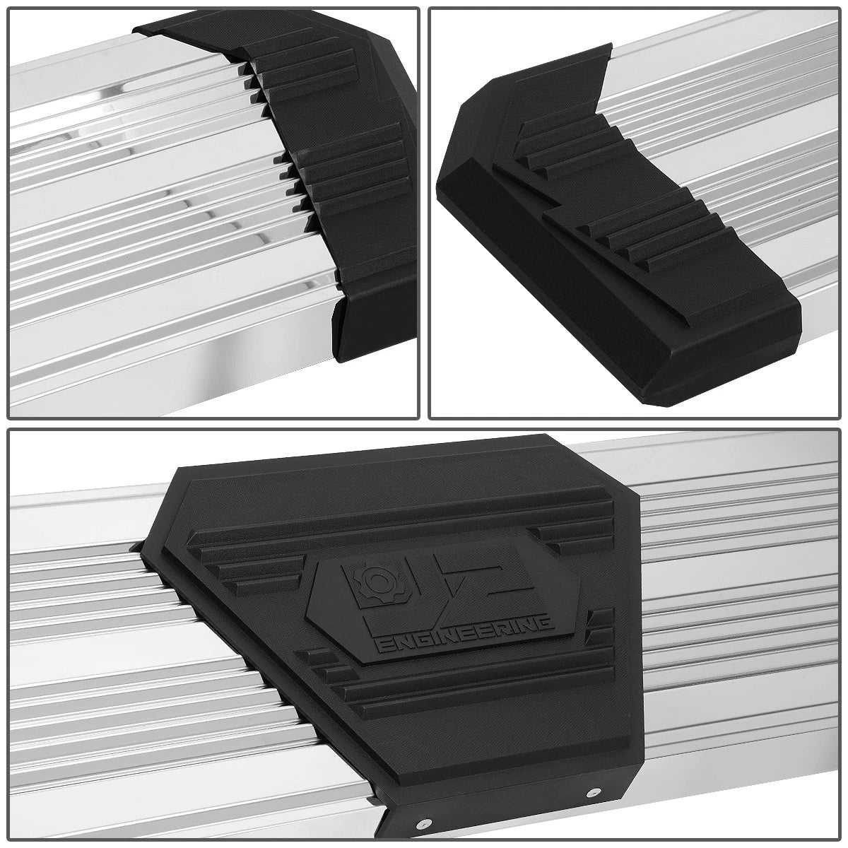 J2 10" SS Side Step Bar Running Board for Silverado Sierra (2007–2019)