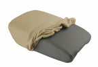 Fleece Console Lid Armrest Cover for Acura TL (1999–2003) Beige