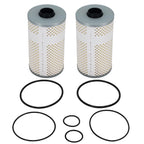 Set of 2 Fuel Filters FF5369 FF5369W for Freightliner Cascadia 125 113 (2008–2020)