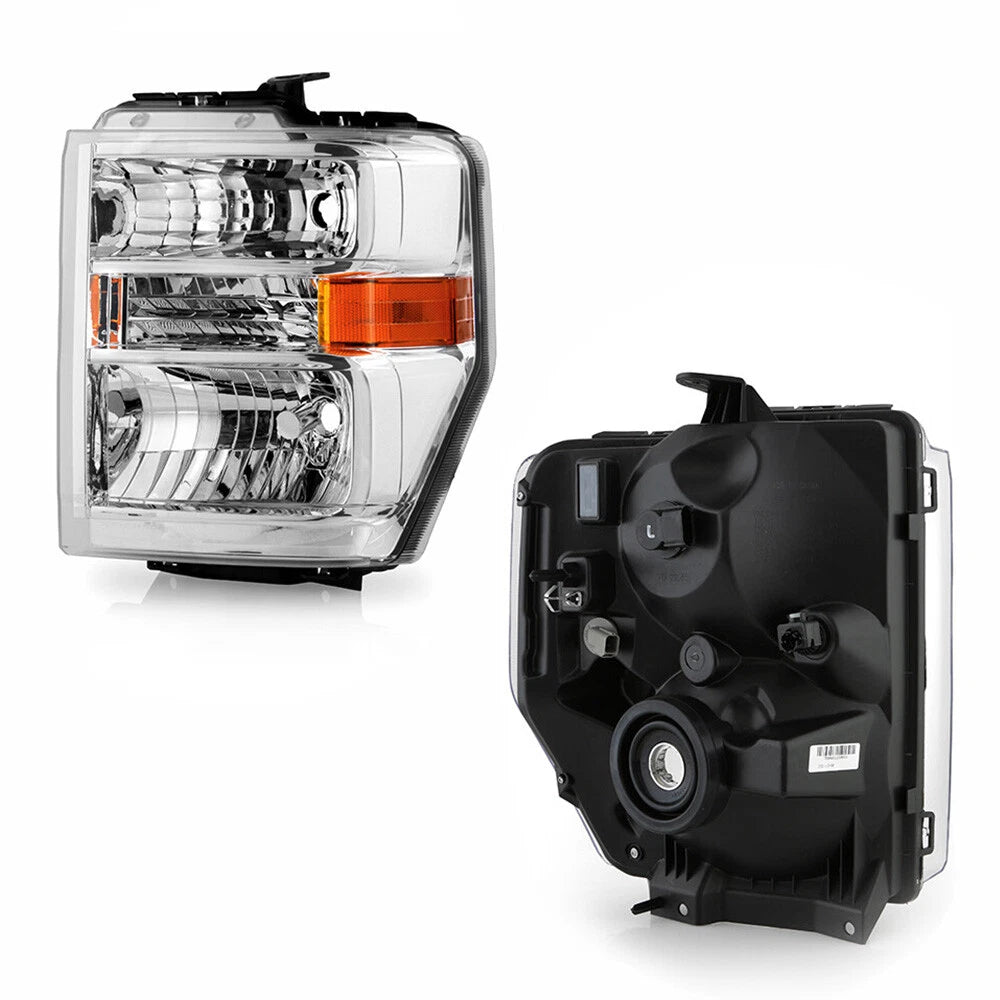 Halogen Headlight Pair for Ford E-150 E-250 E-350 Super Duty (2008–2026)