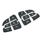 Steering Wheel Button Trim Set for Mercedes Benz GLC C Class W205 (2015-2018)