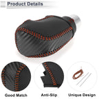 Gear Shift Knob Cover for Toyota Camry (2019–2022) Black Carbon Fiber