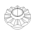 N102036 Corn Head Hub Slip Clutch for John Deere 1092 1290 1291 1293 493