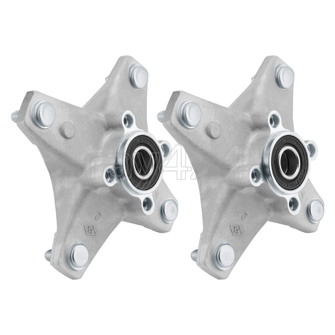 2 Front Wheel Hub Assembly for Yamaha YFZ450 YFZ450X YFZ450R (2004–2024)