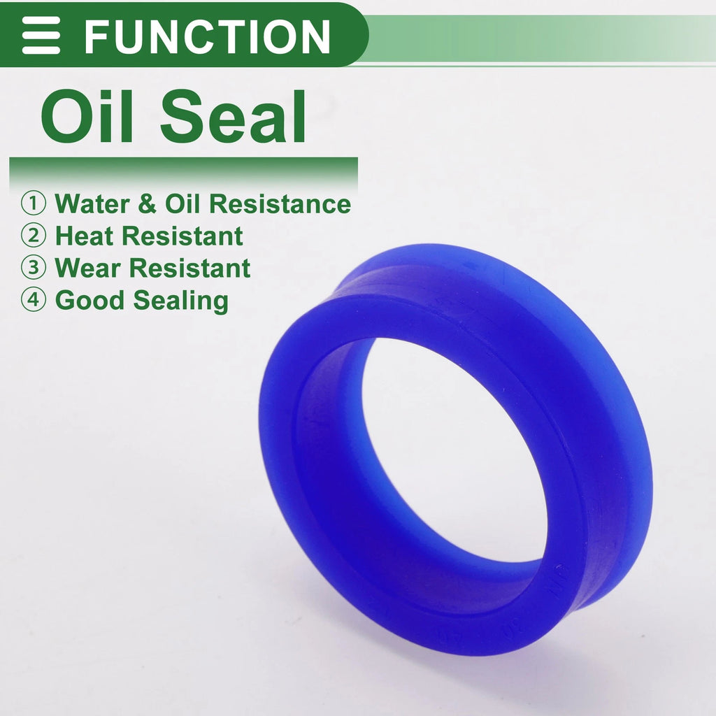 Set of 5 Oil Seal Rotary Shaft Seal 30x40x12mm High Pressure TPU