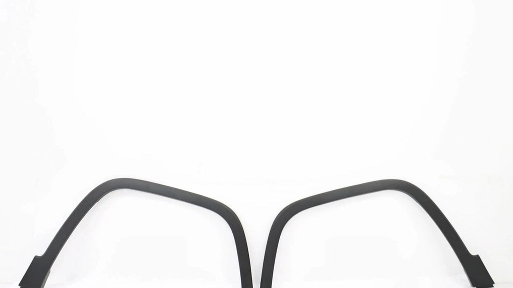 Set of 2 Front Fender Flares for Jeep Cherokee (2014–2017) Black