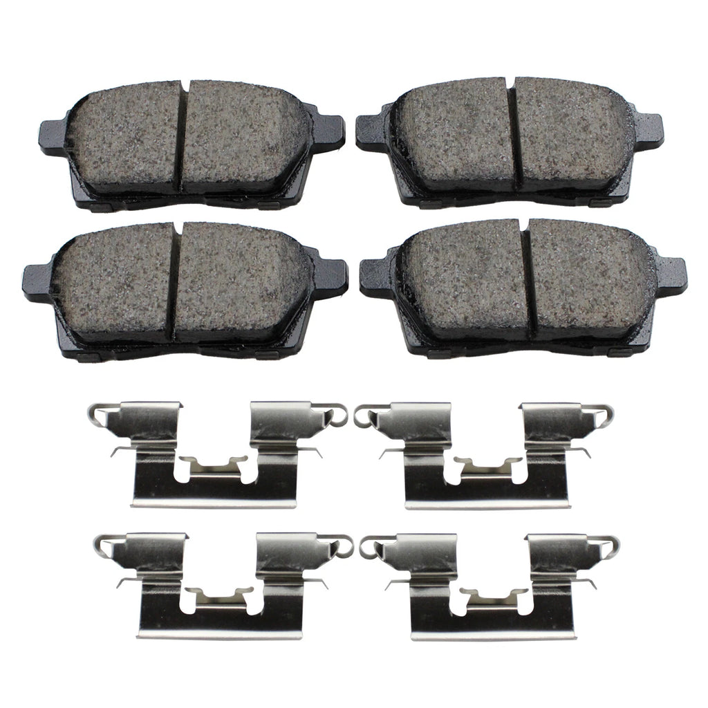 Set of 4 ProAct Disc Brake Pads for Ford Edge Mazda CX-7 CX-9 Lincoln MKX