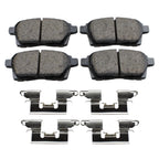 Set of 4 ProAct Disc Brake Pads for Ford Edge Mazda CX-7 CX-9 Lincoln MKX