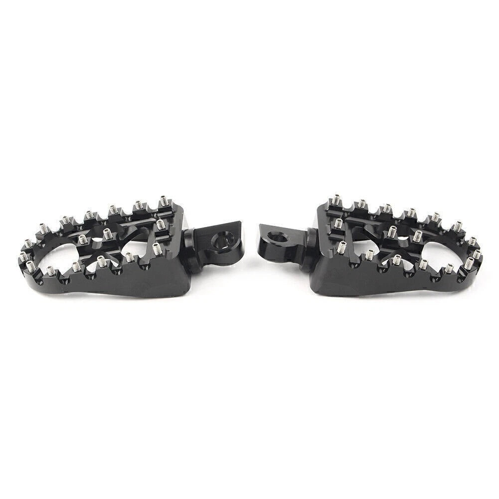 Wide Foot Pegs for Harley Dyna Sportster Iron 883 Fatboy Bobber