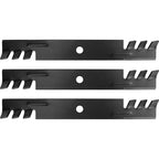 3PK Mower Blades for John Deere 325 335 345 425 445 455 (1992–2007) M115496 GY20569