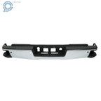 Steel Chrome Rear Bumper Assembly for Chevy Silverado/GMC Sierra 1500 (2014-2018)