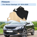 Dash Cover for Nissan Qashqai J11 (2014–2020) Without HUD Flannel Beige