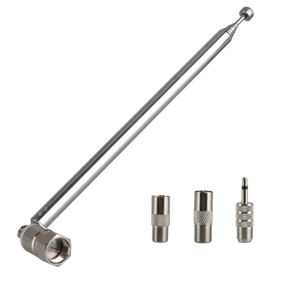 Telescopic Aerial Antenna 75 Ohm with TV & 3.5 Adapter for F Type 7120
