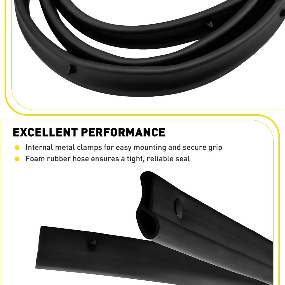 Hood Seal Gasket for Honda Civic (1992–1995) Rubber Replacement