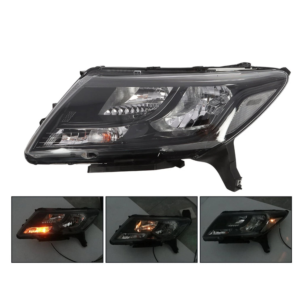Black Headlights for Nissan Pathfinder (2013–2016) Driver & Passenger Side