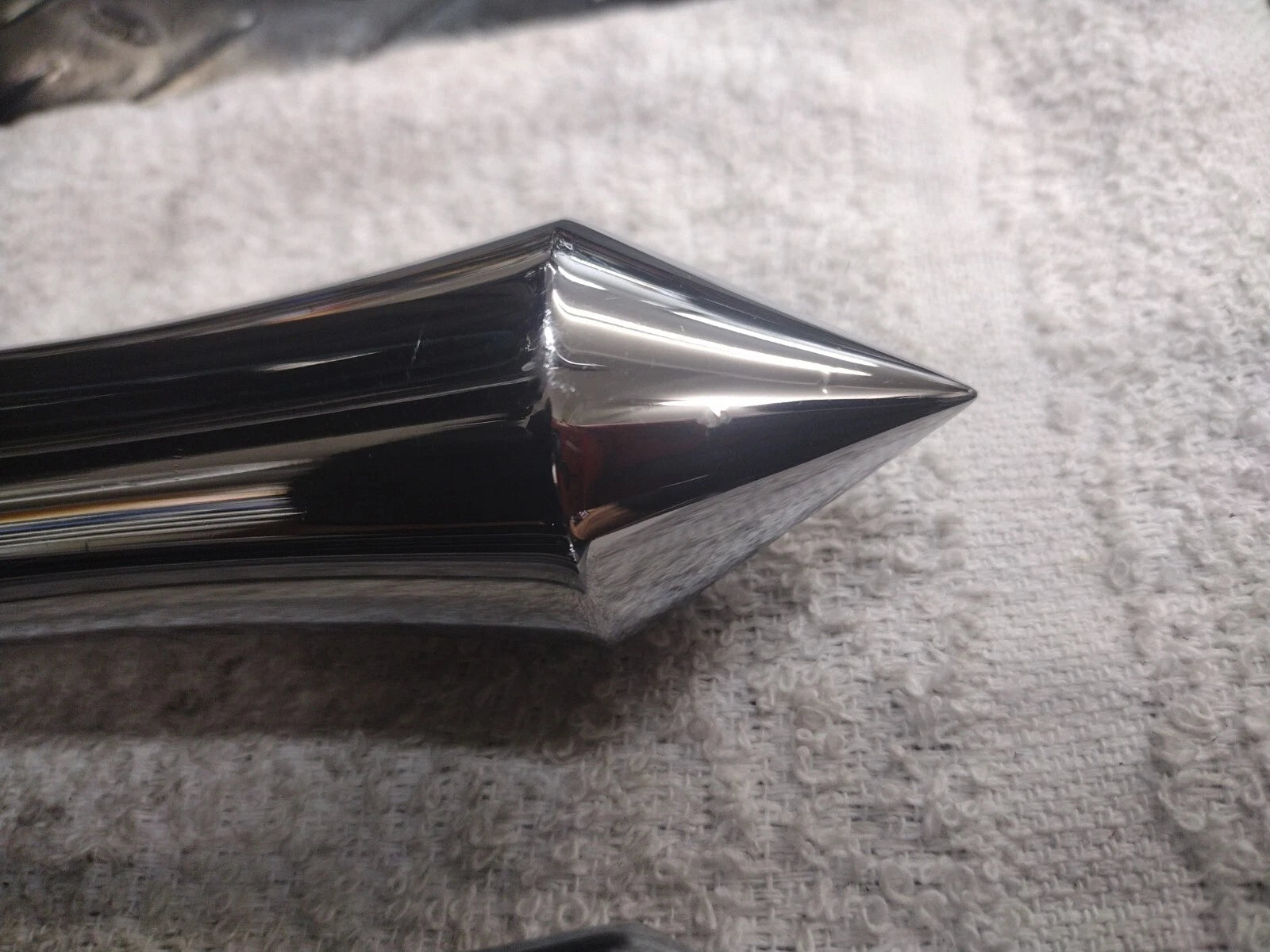 Chromed Grips for Harley Chopper Bobber (1")