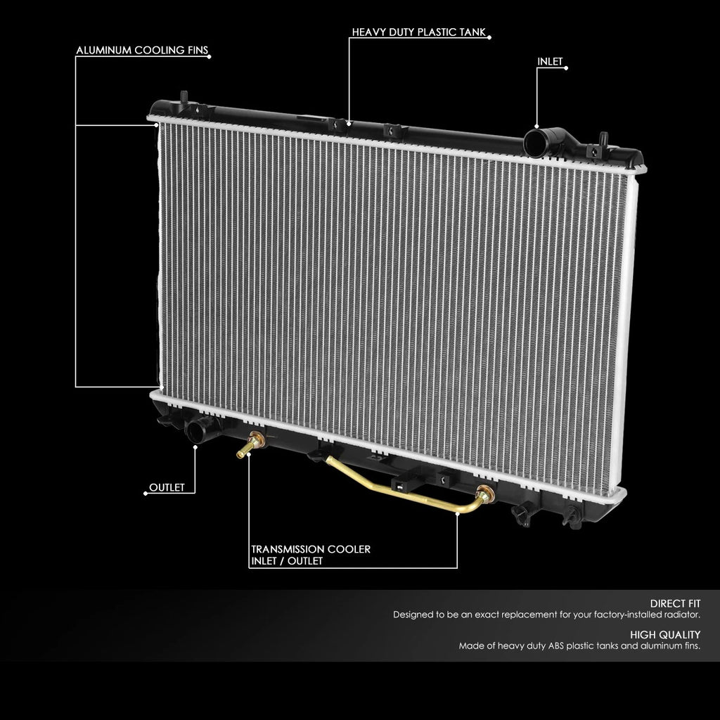 OE Aluminum Radiator DPI 1910 for Toyota Camry/Solara/ES300 (1997–2001)