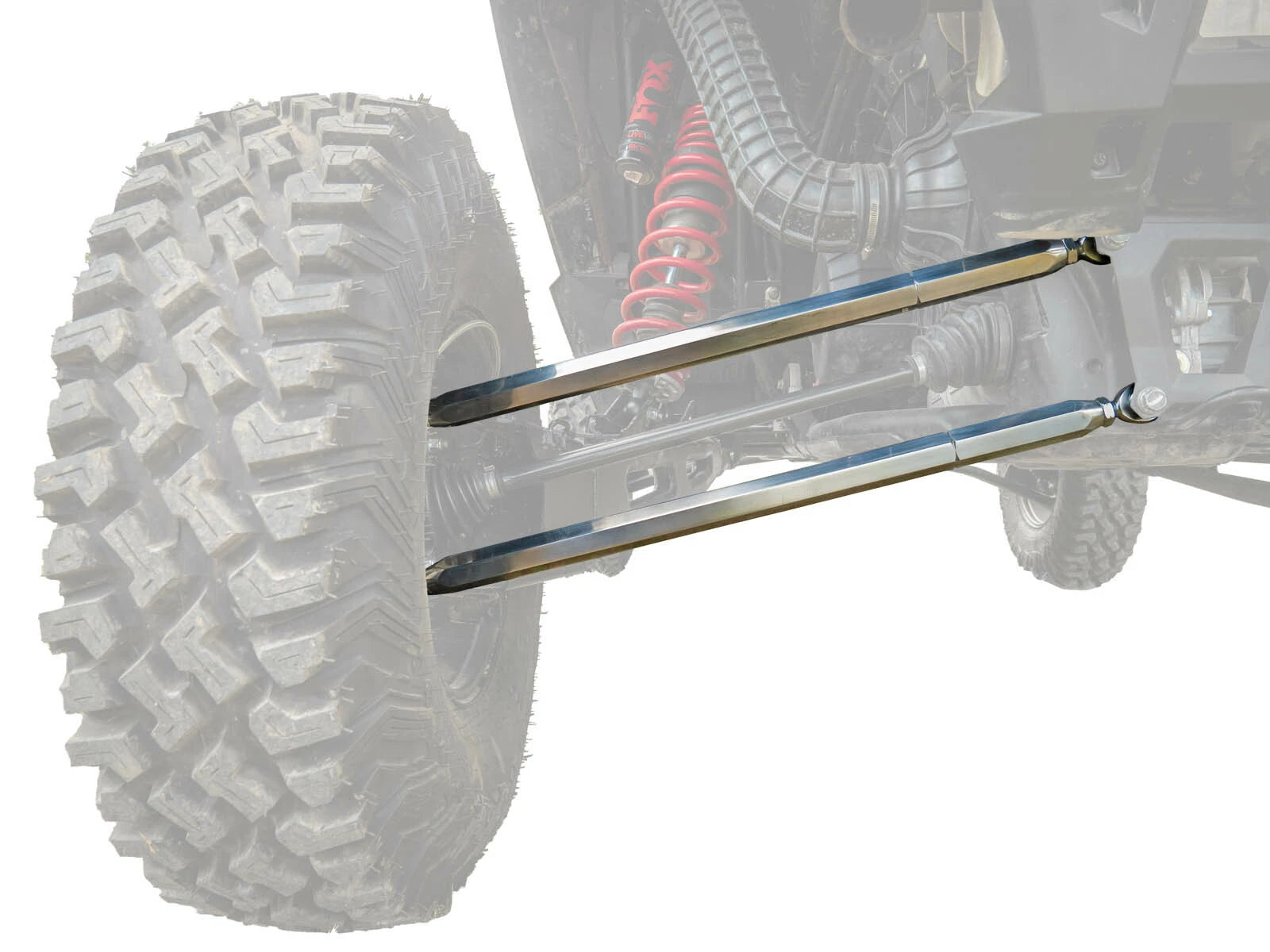 SuperATV Billet Aluminum Hex Radius Arms for RZR XP Turbo S (2018–2023)
