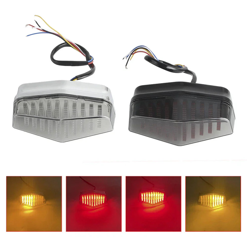 LED Brake Turn Signal Tail Lights for Norton Bobber