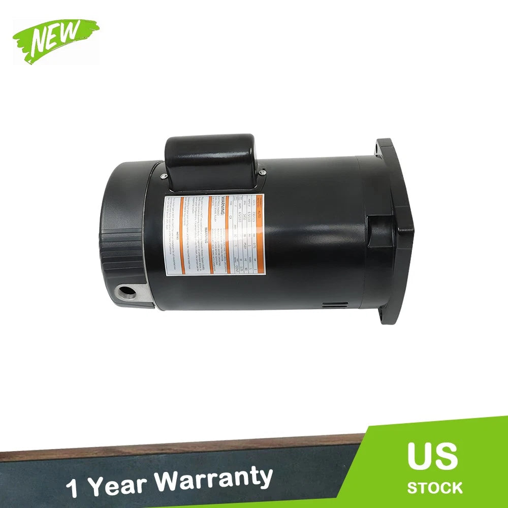 1 HP Pool Motor for Square Flange (115/230V)