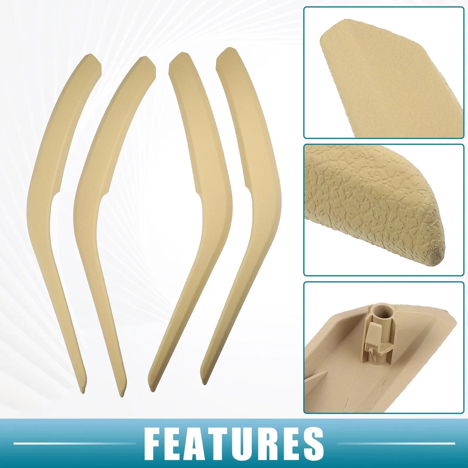 Door Pull Handle Cover for BMW X1 (2013-2015) Beige