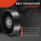 Belt Tensioner Pulley for Chrysler Dodge Jeep Plymouth (1984–2000)