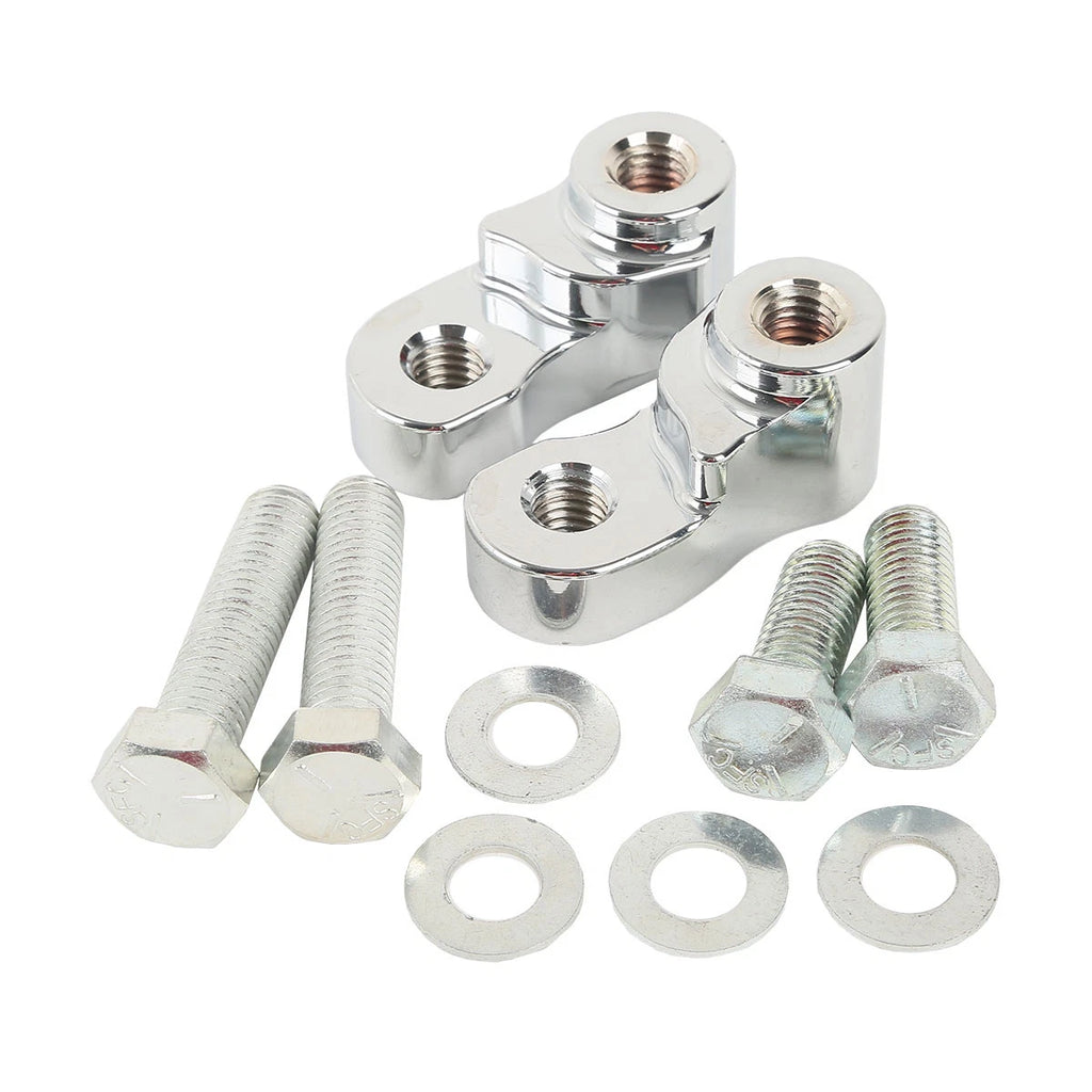 Chrome 1" Drop Rear Lowering Kit for Harley Sportster XL 883 XL1200 (2005–2017)