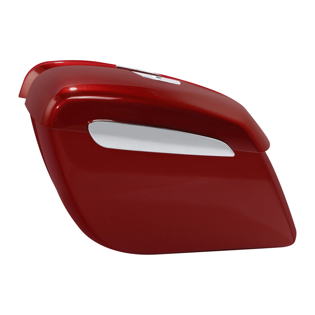 Hard Saddlebags for Indian Roadmaster Challenger (2019–2025) 24 Ruby Metallic