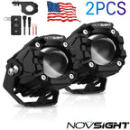 2X LED Work Light Pods for Jeep SUV Pickup (2010–2023)