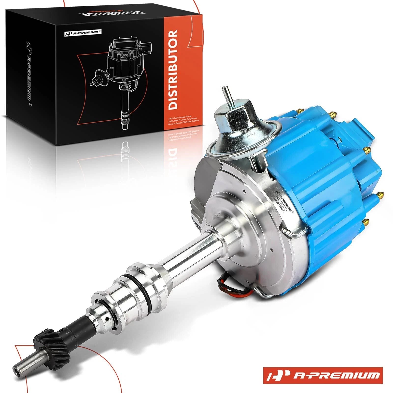 Ignition Distributor with Cap and Rotor for Ford F-150 F-100 (1975–1982)