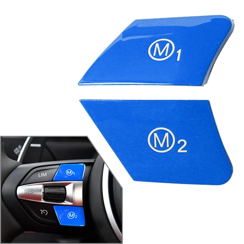 Steering Wheel Mode Switch Button Cover for BMW 1 2 3 4 5 6 Series X5 X6 (2004-2023)