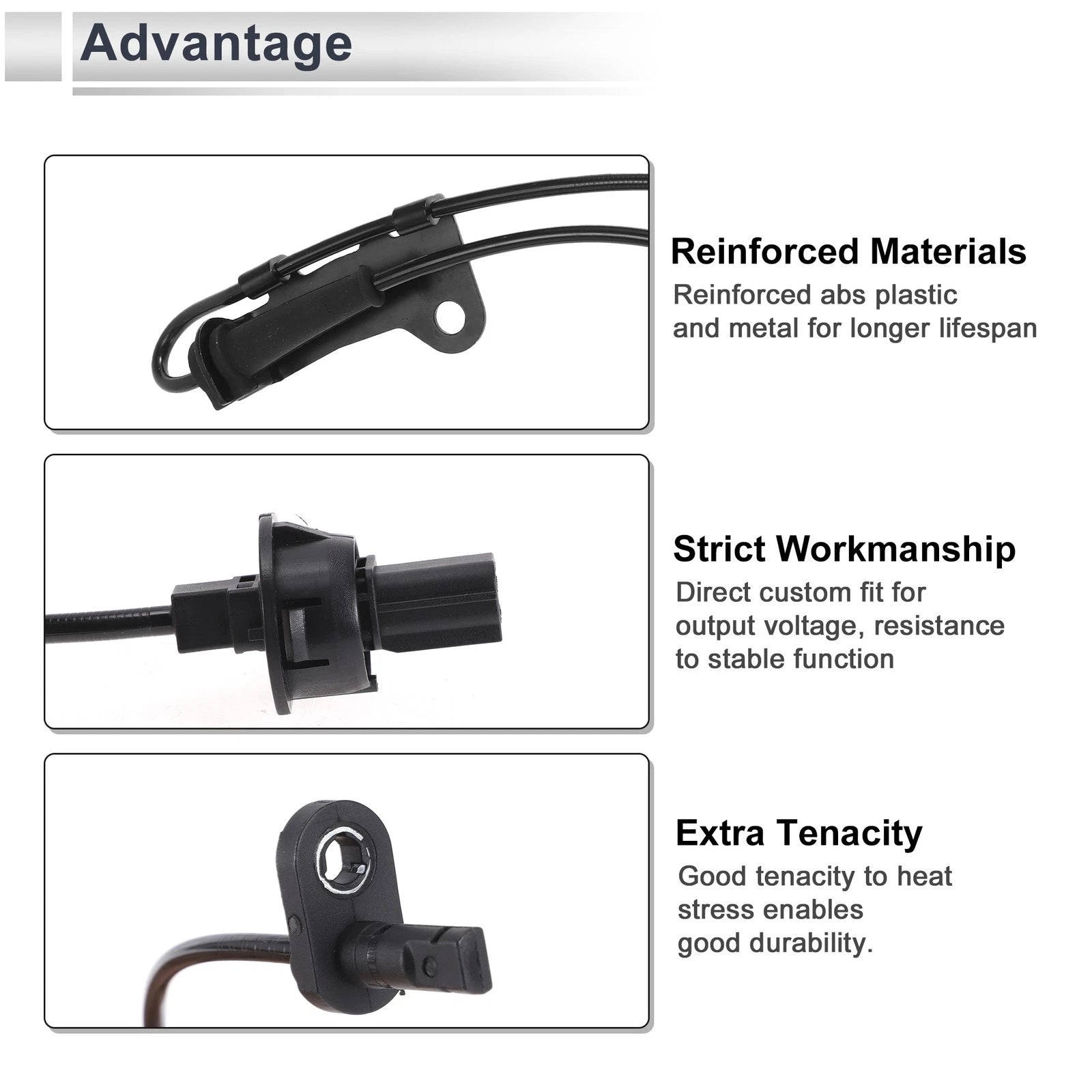 ABS Wheel Speed Sensor No. 57450TJ0M01 for Honda City GM3 (2002–2008)