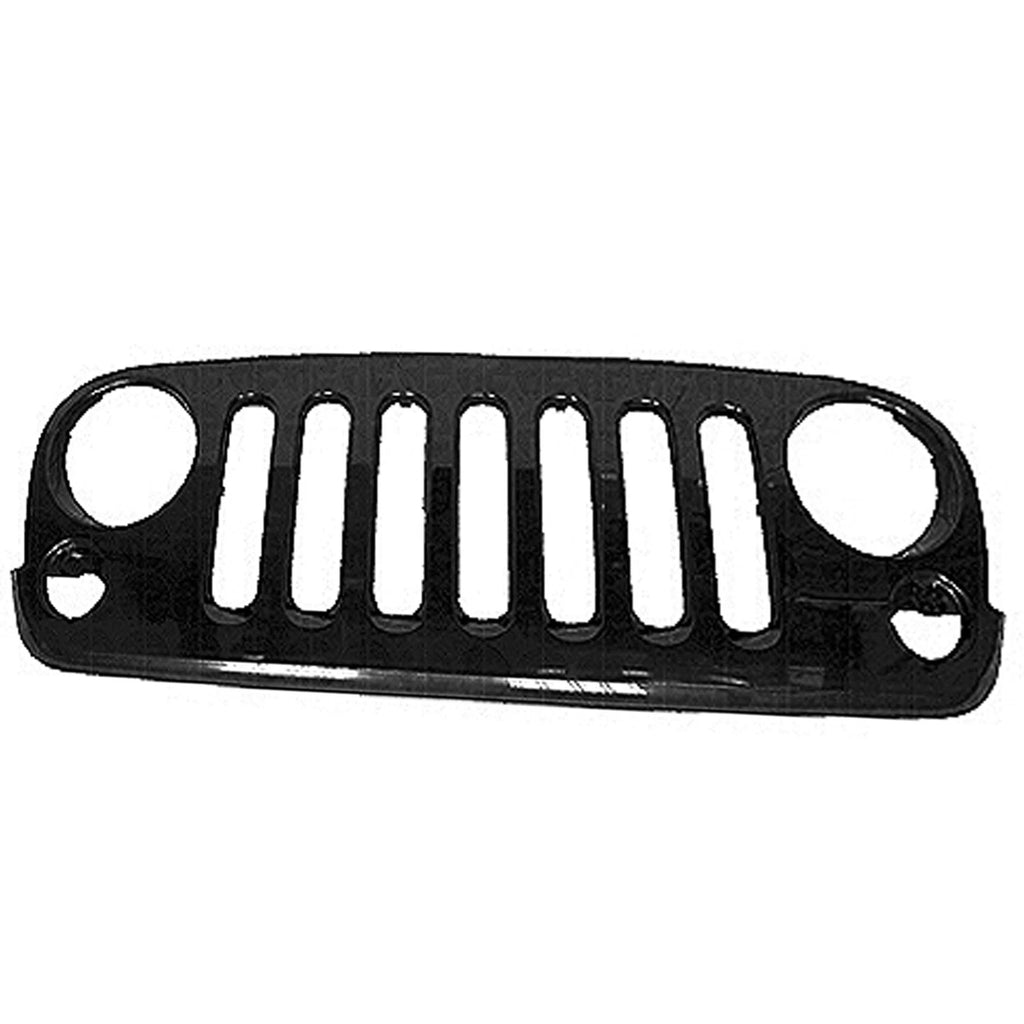 Replacement Black Ready to Paint Front Grille for Toyota Hilux (2005–2015)