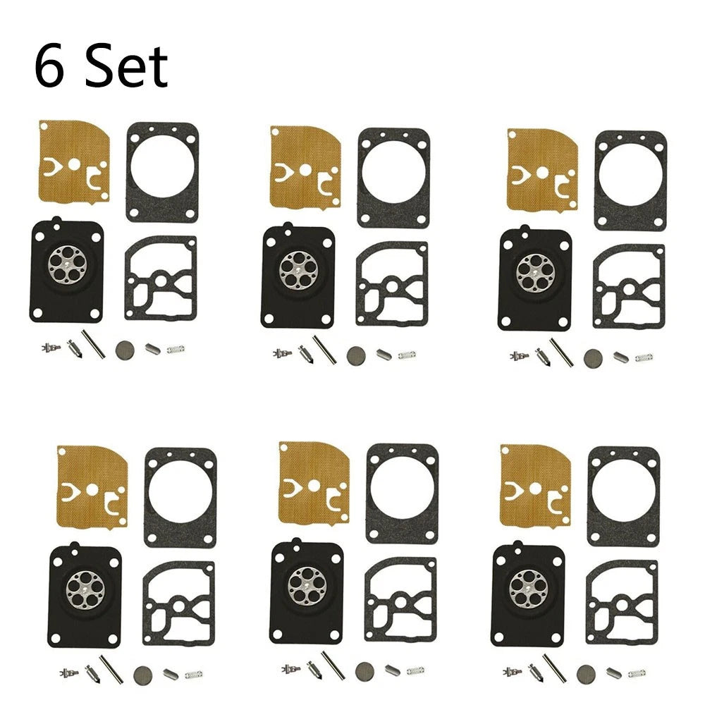 Set of 6 Carburetor Rebuild Kits for Stihl TS410 TS420 ZAMA RB-151