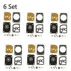 Set of 6 Carburetor Rebuild Kits for Stihl TS410 TS420 ZAMA RB-151