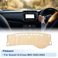 Dash Cover for Suzuki S-Cross MK3 (2022–2024) Flannel Beige