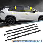 Set of 4 Window Seal Weatherstrip Trim for Toyota RAV4 (2009–2012)