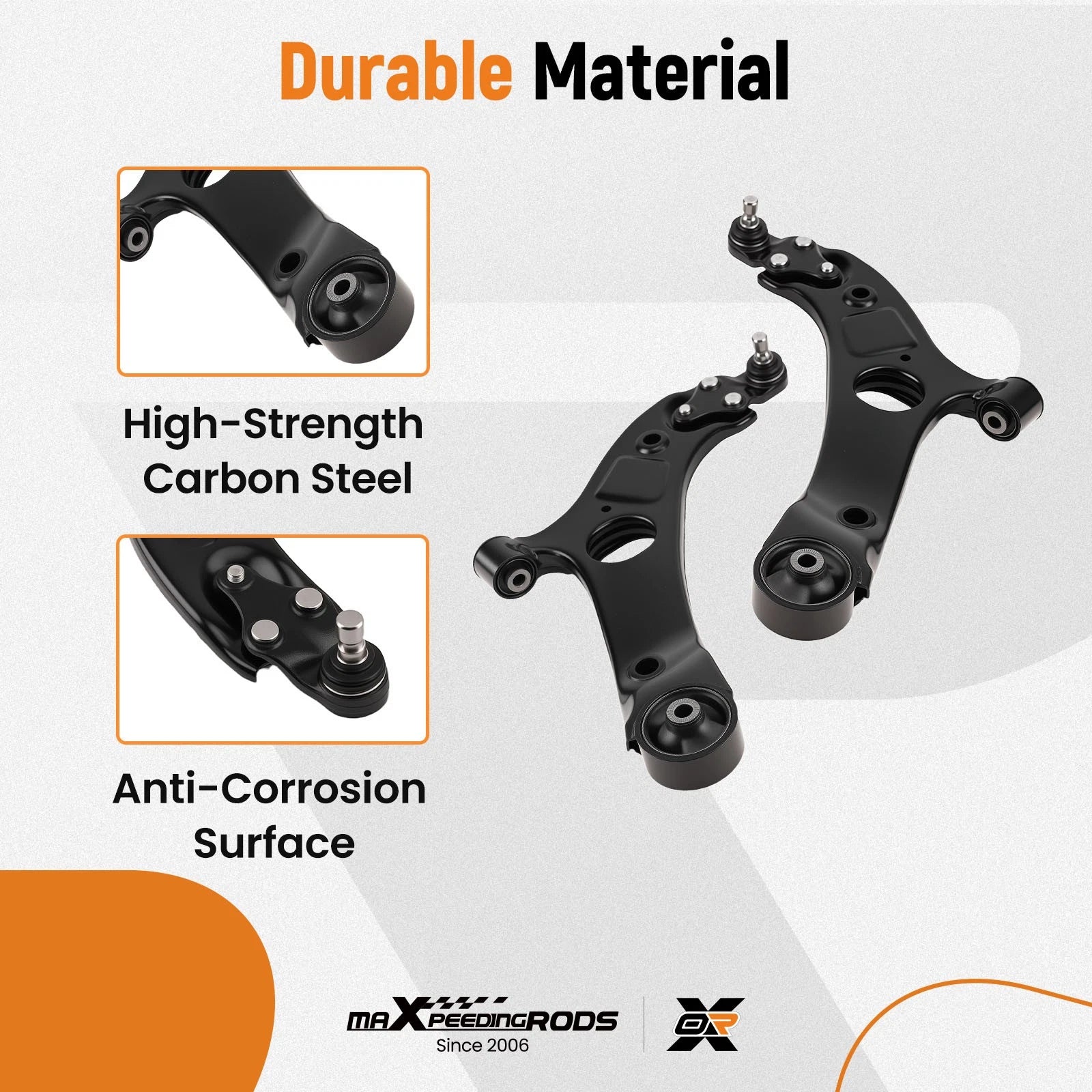 Set of 4 Front Lower Control Arm Sway Bar End Links for Hyundai Sonata Azera (2012–2014)