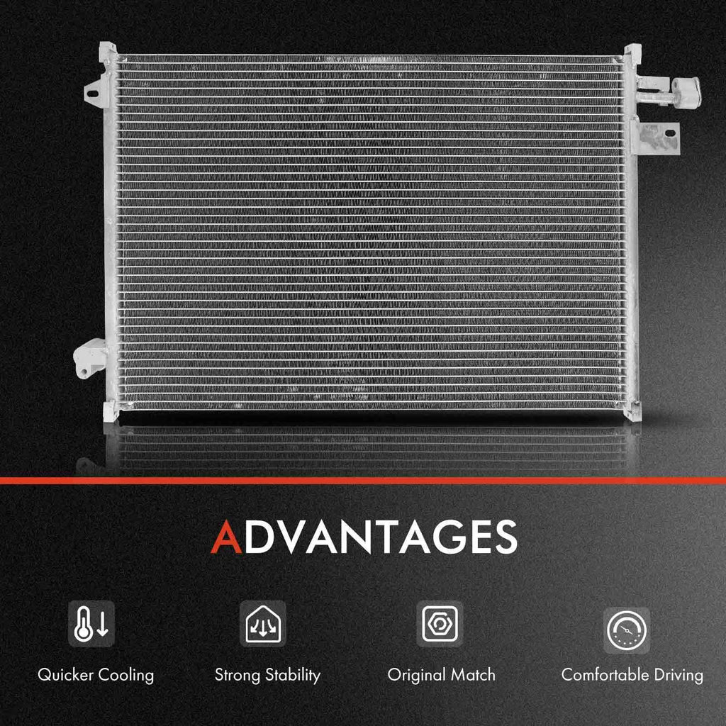 Aluminum Radiator & AC Condenser Cooling Kit for Ford Mustang (2005–2009)