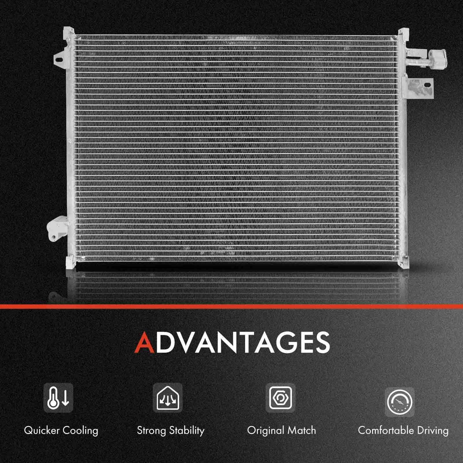 Aluminum Radiator & AC Condenser Cooling Kit for Ford Mustang (2005–2009)