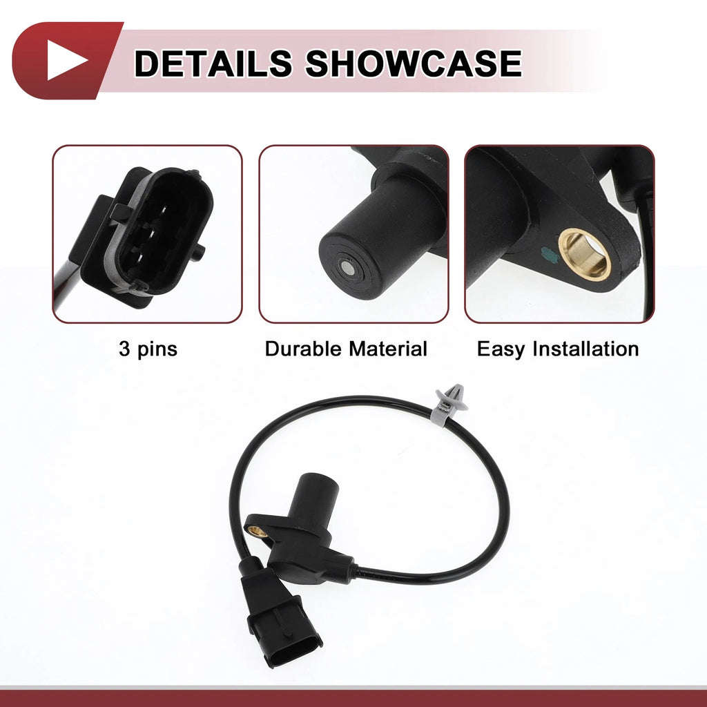 Crankshaft Position Sensor for Hyundai i30 1.6 CRDi (2007–2011) No. 39180-2A000
