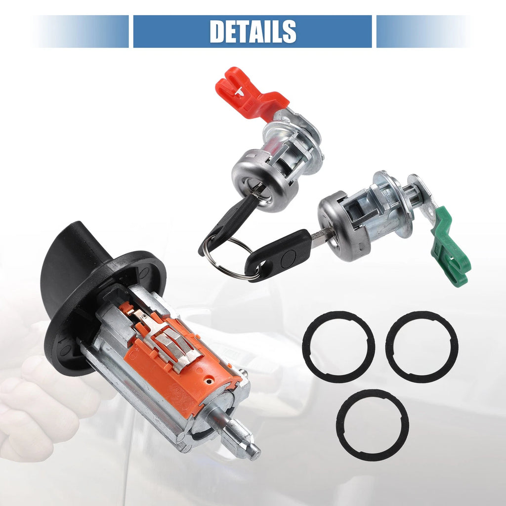 Ignition Switch Lock Cylinder with Key Set for Ford F150 (2001–2004)