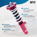 24-Way Adjustable Coilovers for BMW 3-Series E90 E92 (2006-2013)