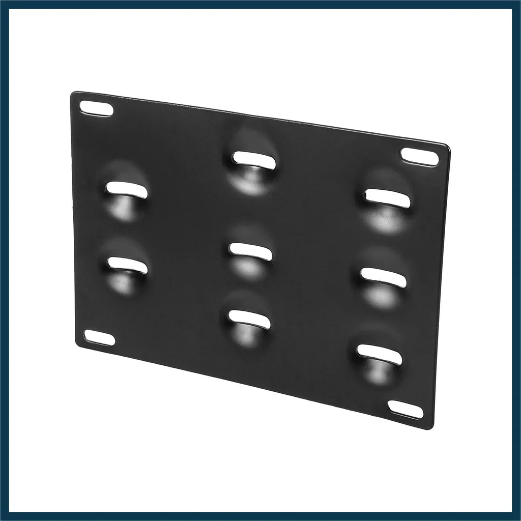 Bumper Tow Hook License Plate Mount Bracket for Mercedes