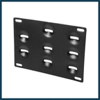 Bumper Tow Hook License Plate Mount Bracket for Mercedes