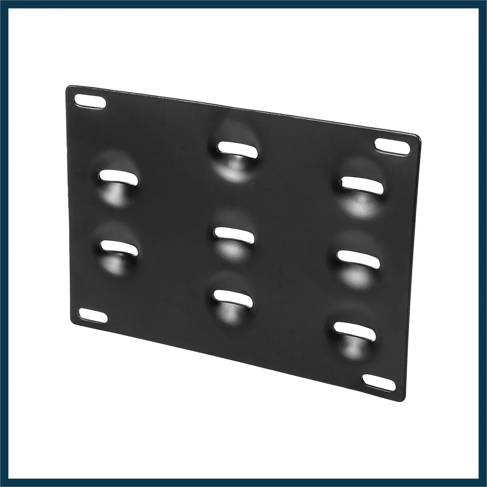 Bumper Tow Hook License Plate Mount Bracket for Mercedes