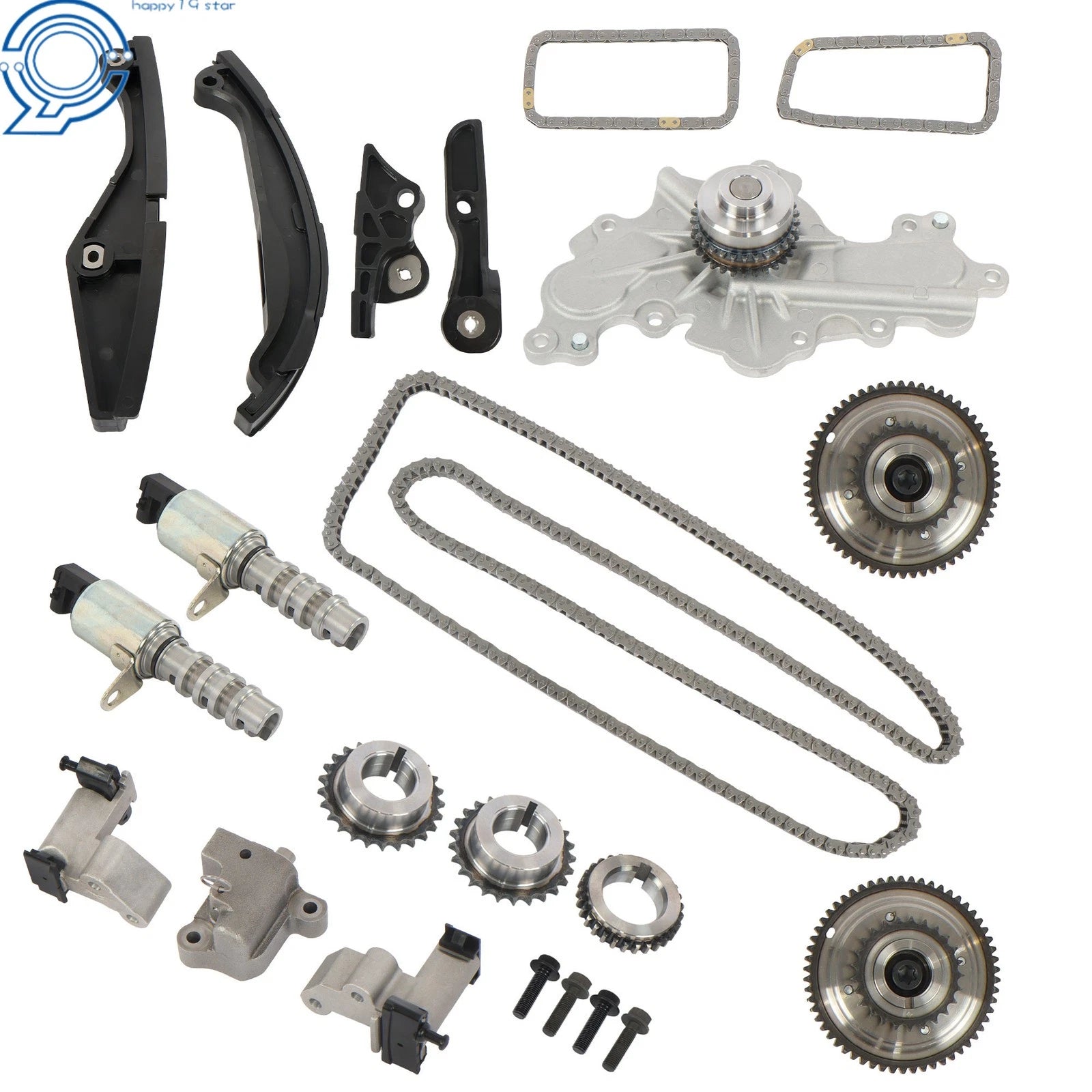 Timing Chain Kit with Water Pump for Ford Lincoln MKT Explorer (2011–2019)