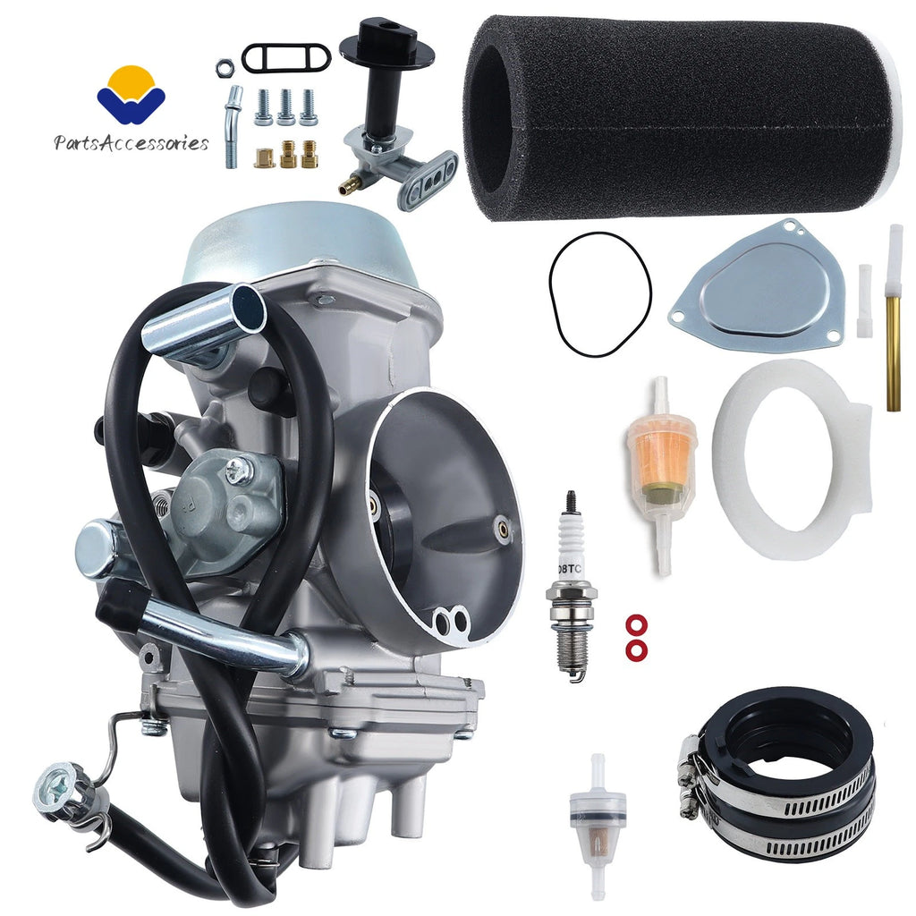 Carburetor + Air Filter for Yamaha Grizzly 660 YFM660 (2002–2008)